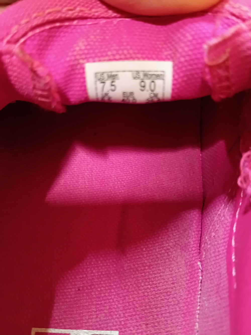 Vans Women's Bright Pink Canvas Sneakers